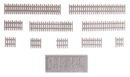 Faller 272403 N Scale Paling Slat Fence Model Kit, 437 mm