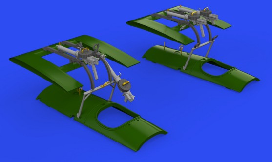 Eduard 648726 1/48 Aircraft- Sopwith Camel Comic Lewis Guns for EDU (Photo-Etch