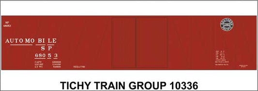 Tichy Trains 10336 HO Scale Railroad Decal Set -- Southern Pacific 50' 1-1/2-Doo