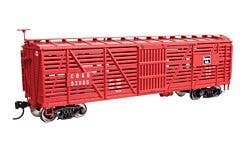 Walthers Mainline 910-41451 HO 40' Wood Stock Car - CB&Q #52505