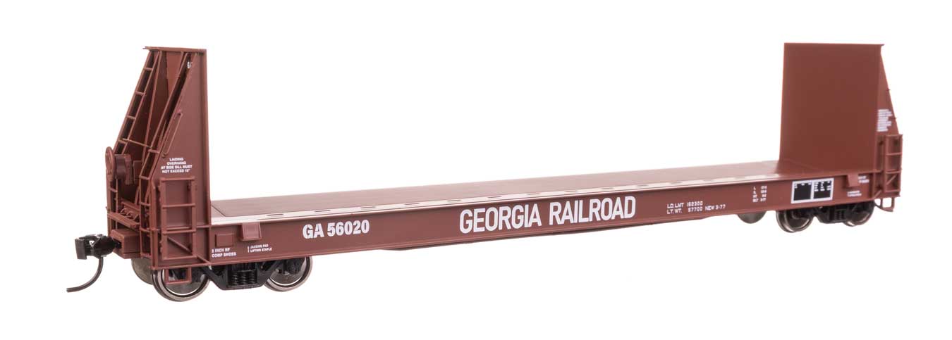 Walthers Proto 104521 HO Scale 50' Sieco Pulpwood Flatcar - Ready to Run -- Geor