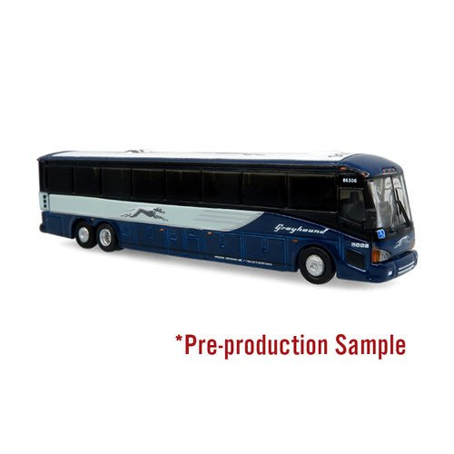 Iconic Replicas 1600569 N Scale MCI D4505 Coach - Assembled -- Greyhound (Newcla