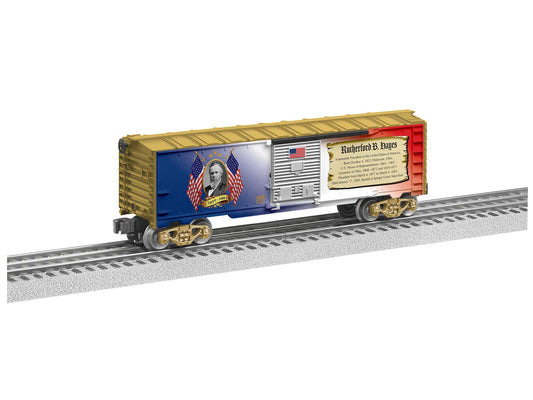 Lionel 6-2238040 O Gauge Rutherford B Hayes Presidential Boxcar