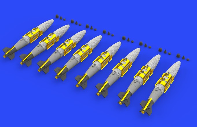 Eduard 648396 1/48 Aircraft- GBU32 Thermally Protected (Photo-Etch & Resin)