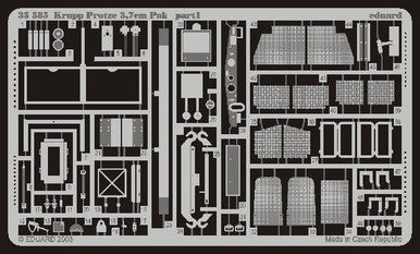 Eduard 35585 1/35 Krupp Protze 3.7cm Pak for TAM