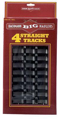 Bachmann 94511 G Scale Steel Alloy Track Straight pkg(4)