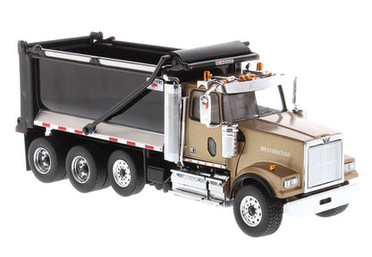Diecast Masters 71080 1/50 Western Star 4900 SF Dump, Gold