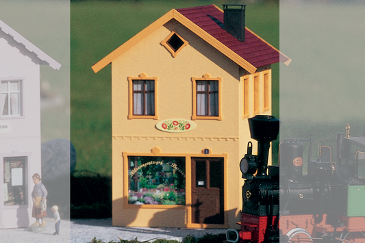 Piko 62065 G Scale The Village Bauer Florist, Building Kit