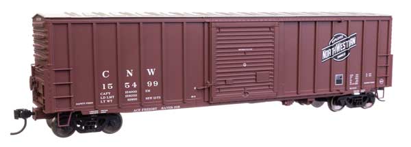 Walthers Mainline 46009 HO Scale 50' ACF Exterior Post Dreadnaught End Plate B B