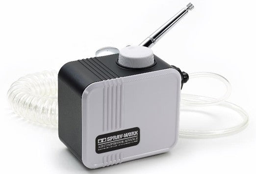 Tamiya 74563 Spray-Work Air Compressor Advance w/Sparmax SX0.3D Airbrush