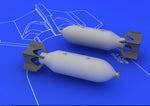 Eduard 648081 1/48 US 500lb Bombs (2) (PE & Resin)