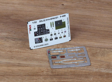 Eduard 3DL32014 1/32 P-40B SPACE for GREAT WALL HOBBY