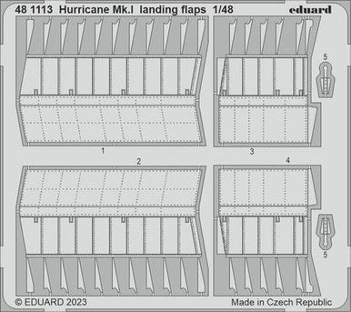Eduard 481113 1/48 Hurricane Mk.I Landing Flaps for Hobby Boss