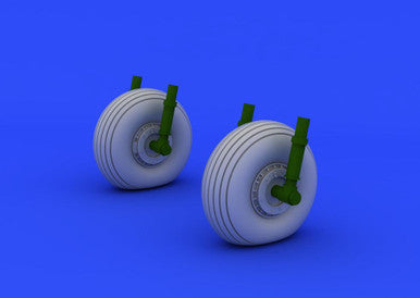 Eduard 672046 1/72 Wheels for AIR (Resin)