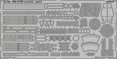 Eduard 48702 1/48 Exterior for EDU Photo Etch Detail Set