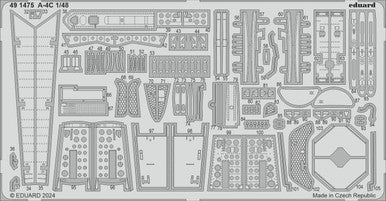 Eduard 491475 1/48 A-4C Photo Etched Set for HASEGAWA
