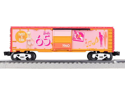 Lionel 6-2428430 O Gauge BARBIE 65TH ANNIVERSARY 1960s BOXCAR
