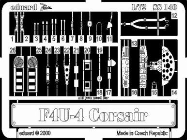 Eduard SS140 1/72 for Italeri Photo Etch Detail Set