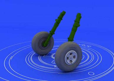 Eduard 648115 1/48 Spitfire Wheels 4-Spoke for EDU (Resin)