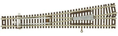 Atlas Model Railroad 2811 Z Scale Code 55 #6 Turnout -- Left-Hand
