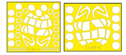 Eduard EX814 1/48 Mask Aircraft- CH47A TFace for HBO