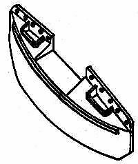Details West PL-205 HO Scale Snow Plows -- Convex - Chessie System