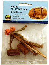 JTT Scenery 95723 Scarecrow W/Hay Bales