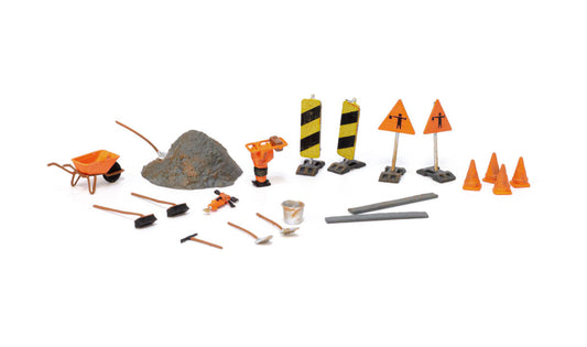 Woodland Scenics A1851 HO Scale Road Crew Details