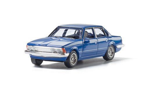 Woodland Scenics AS5363 HO Scale Blue Sedan