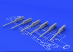 Eduard 648075 1/48 Browning M2 Guns (6) (Resin)