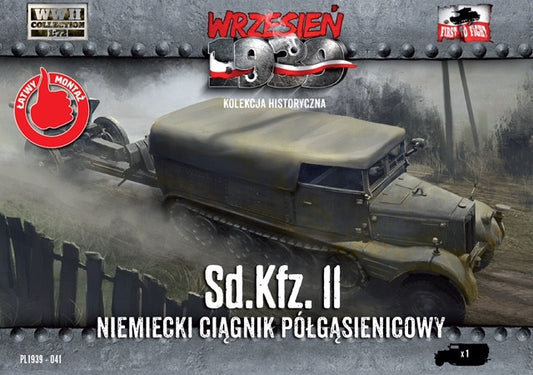 First To Fight Models 41 1/72 WWII SdKfz 11 German Halftrack