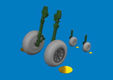 Eduard 6481058 1/48 P-40E Wheels Cross Tread Brassin for EDUARD