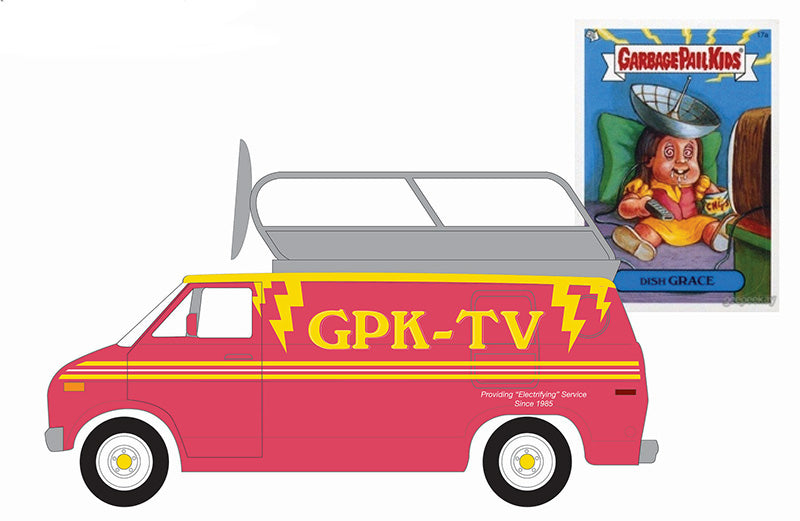 Greenlight 54110-D 1/64 Scale Dish Grace - 1976 Dodge B-100