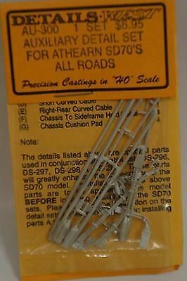 Details West AU-300 HO Scale Detail Kit for Athearn Genesis -- Auxilia