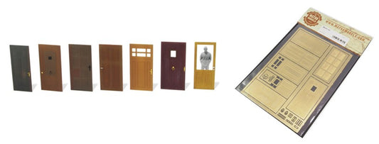 Matho Models 35062 1/35 Doors Set Photo-Etch (7 different styles)