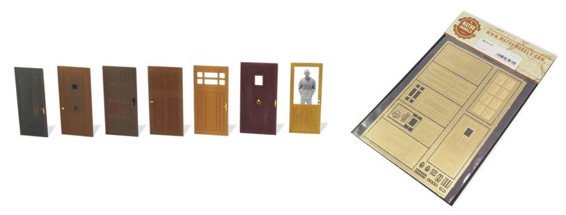 Matho Models 35062 1/35 Doors Set Photo-Etch (7 different styles)