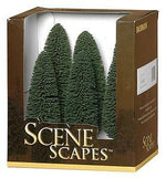 Bachmann 32005 HO Scale SceneScapes Cedar Trees 5 to 6" (12.7 to 15.2c