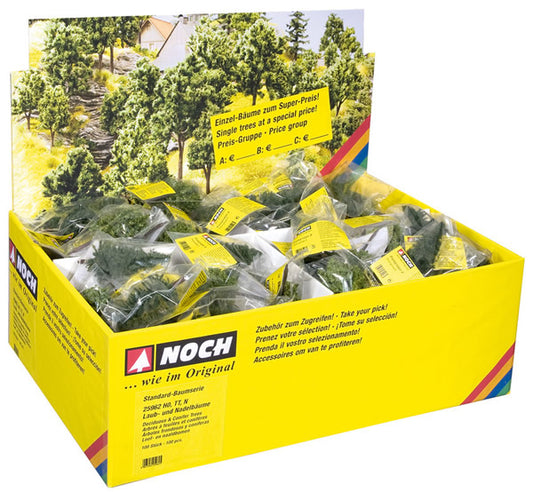 Noch 25964 All Scale Tree Assortment -- MEGA Pack