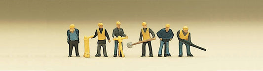 Preiser 79035 N Scale Track Maintenance Gang Figure Set