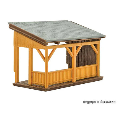 kibri 38358 ho scale porch kit 5 5 x 3 1 x 3 5cm