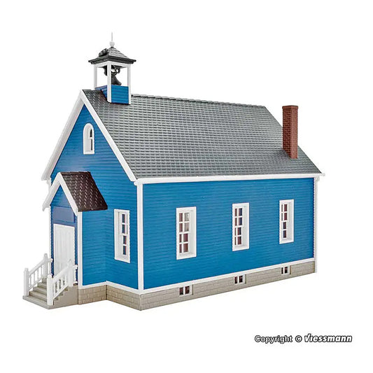kibri 38843 ho scale cottage grove school with led lights kit 17 8 x 9 x 13