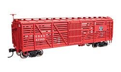 Walthers Mainline 910-41453 HO 40' Wood Stock Car - CB&Q #52569