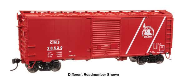 Walthers Mainline 45207 HO Scale 40' ACF Welded Boxcar w/8' Youngstown Door - Re
