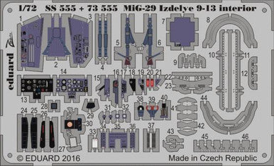 Eduard 73555 1/72 Izdelye 9-13 for ZVE (Pre-Painted)