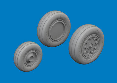 Eduard 6481063 1/48 F-5E/F/N Wheels Brassin for AFV CLUB
