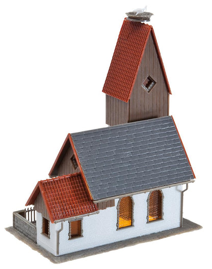 Faller 130236 HO Scale Village Church Model Kit