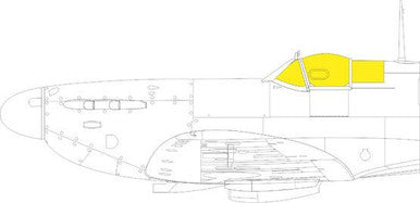 Eduard EX914 1/48 Mask Spitfire Mk.V TFace Canopy Mask Set for Eduard