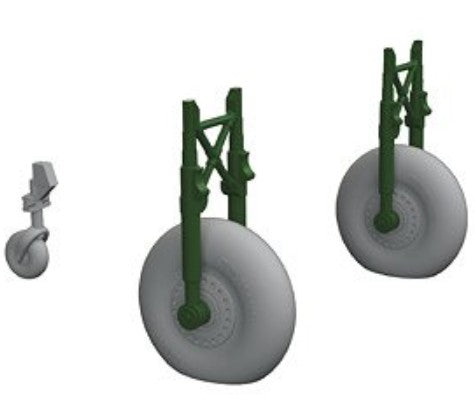 Eduard 672198 1/72 Aircraft- Wellington Mk Ia/c Wheels for ARX (Mask & Resin)