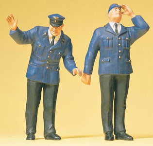 Preiser 45124 G Scale Working People Signal Box Workers