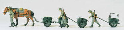 Preiser 16547 HO Scale Military - Former German Army WWII - Unpainted